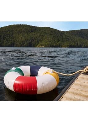 HBC Stripes Hudson’s Bay Company Inflatable Tube With Handles